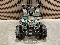 Ultra motocross met rekje atx 1000 elektrische quad wit terror ma06e - afbeelding 7 van  14