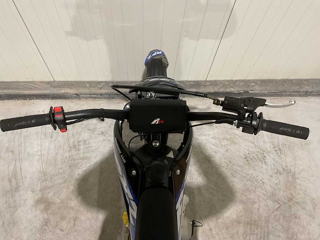 Ultra motocross thunder 110 crossmotor blauw - afbeelding 4 van  15