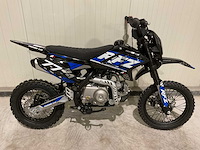 Ultra motocross thunder 110 crossmotor blauw - afbeelding 10 van  15