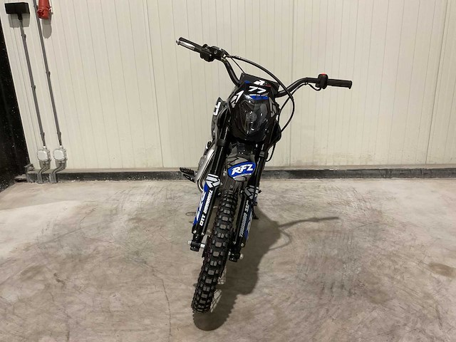 Ultra motocross thunder 110 crossmotor blauw - afbeelding 11 van  15