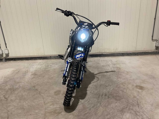 Ultra motocross thunder 110 crossmotor blauw - afbeelding 15 van  15