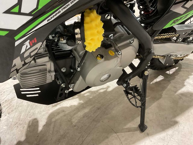 Ultra motocross thunder 110 crossmotor groen - afbeelding 2 van  15