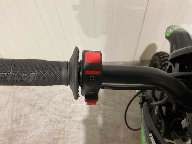 Ultra motocross thunder 110 crossmotor groen - afbeelding 5 van  15