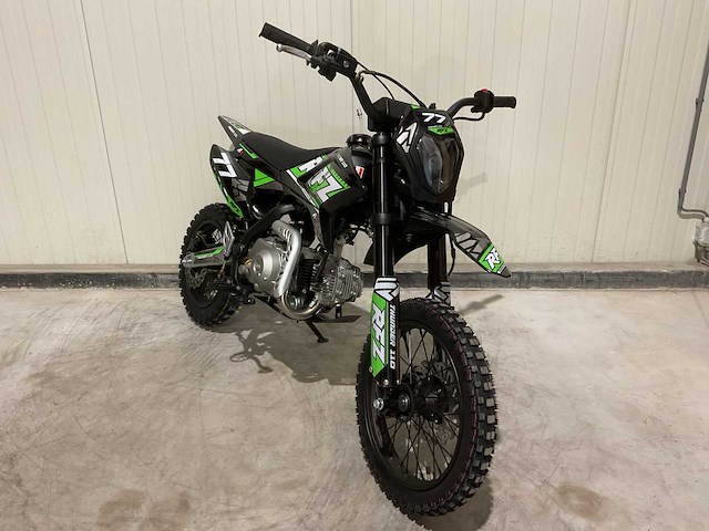 Ultra motocross thunder 110 crossmotor groen - afbeelding 8 van  15