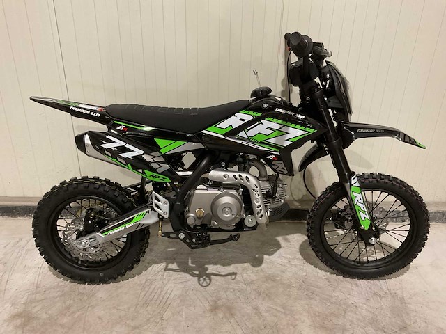 Ultra motocross thunder 110 crossmotor groen - afbeelding 10 van  15