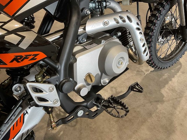 Ultra motocross thunder 110 crossmotor oranje - afbeelding 2 van  15