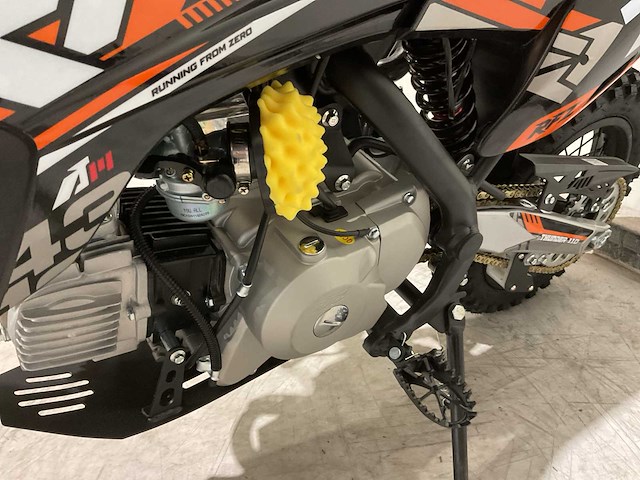 Ultra motocross thunder 110 crossmotor oranje - afbeelding 3 van  15