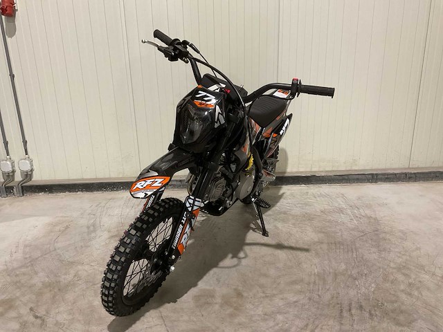 Ultra motocross thunder 110 crossmotor oranje - afbeelding 1 van  15