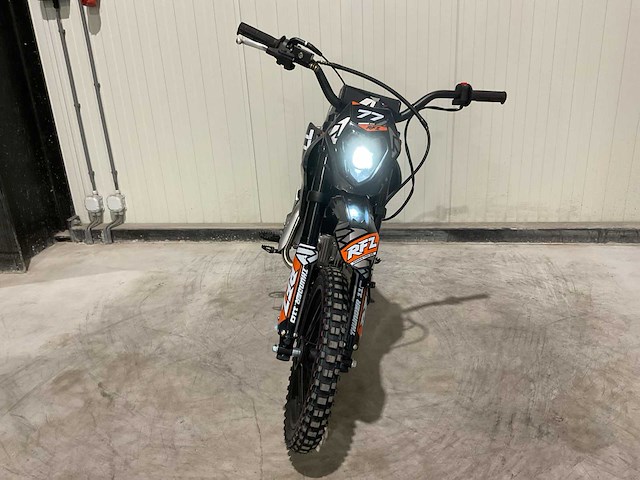 Ultra motocross thunder 110 crossmotor oranje - afbeelding 15 van  15