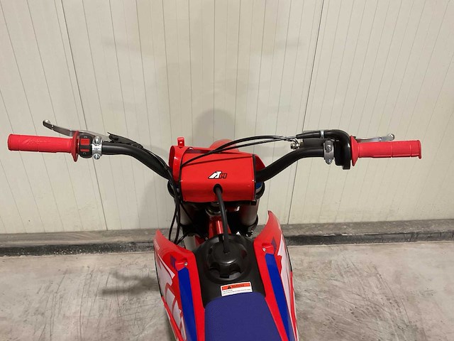 Ultra motocross thunder 125 crossmotor blauw - afbeelding 3 van  14