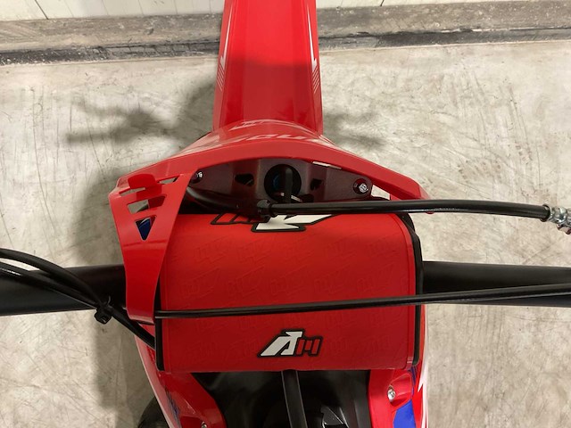 Ultra motocross thunder 125 crossmotor blauw - afbeelding 5 van  14