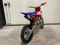 Ultra motocross thunder 125 crossmotor blauw - afbeelding 13 van  14
