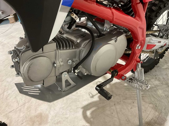 Ultra motocross thunder 125 crossmotor rood - afbeelding 2 van  14