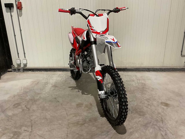 Ultra motocross thunder 125 crossmotor rood - afbeelding 7 van  14