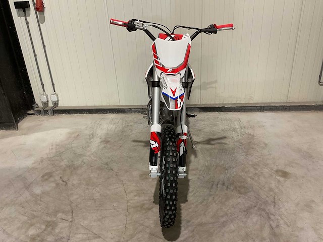 Ultra motocross thunder 125 crossmotor rood - afbeelding 10 van  14