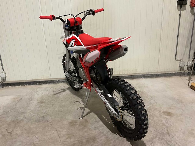 Ultra motocross thunder 125 crossmotor rood - afbeelding 12 van  14