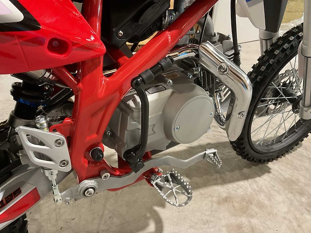 Ultra motocross thunder 125 crossmotor rood - afbeelding 14 van  14