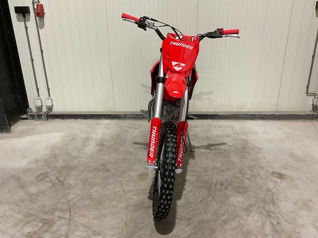 Ultra motocross thunder 150 crossmotor blauw - afbeelding 10 van  14