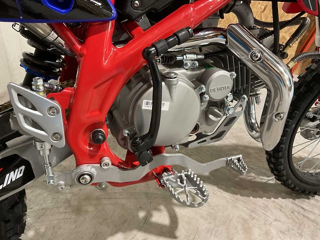 Ultra motocross thunder 150 crossmotor blauw - afbeelding 14 van  14