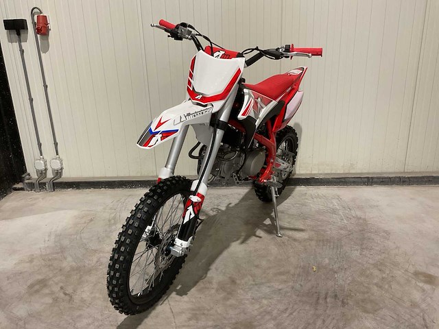 Ultra motocross thunder 150 crossmotor rood - afbeelding 1 van  14