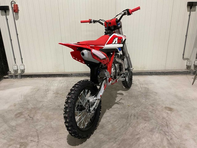 Ultra motocross thunder 150 crossmotor rood - afbeelding 13 van  14