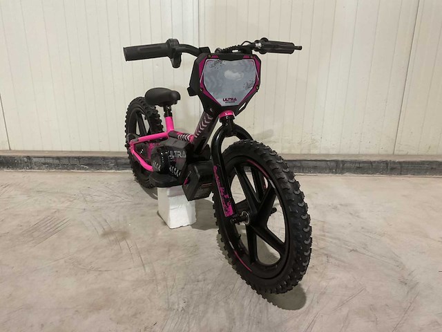 Ultra motocross trx250 elektrische loopfiets roze - afbeelding 3 van  10