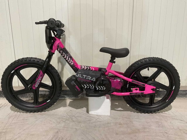 Ultra motocross trx250 elektrische loopfiets roze - afbeelding 4 van  10