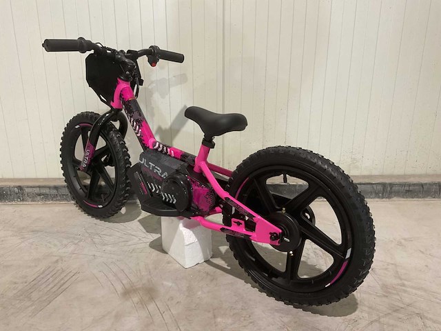 Ultra motocross trx250 elektrische loopfiets roze - afbeelding 9 van  10