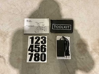 Ultra motocross trx250 elektrische loopfiets zwart - afbeelding 2 van  10