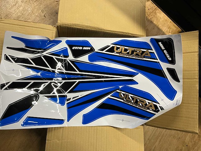 Ultra motorcross elektrische mini quad - afbeelding 4 van  14