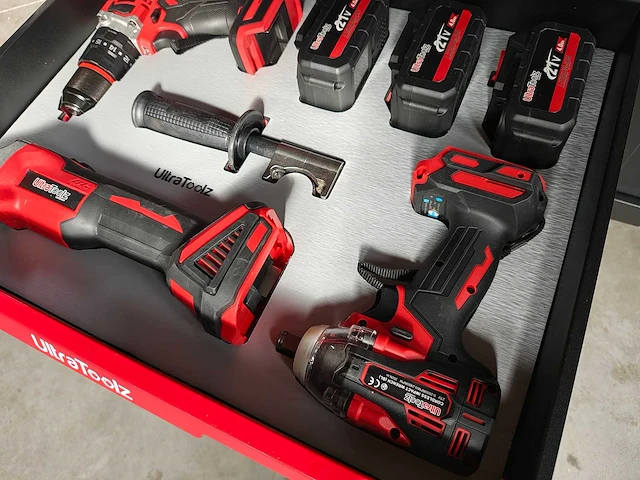 Ultra tools - 2026 - 12/11 met powertools - gereedschapswagen - afbeelding 3 van  26