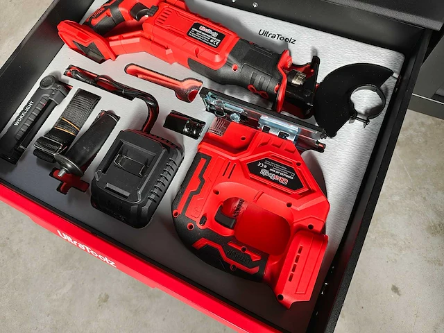 Ultra tools - 2026 - 12/11 met powertools - gereedschapswagen - afbeelding 8 van  26