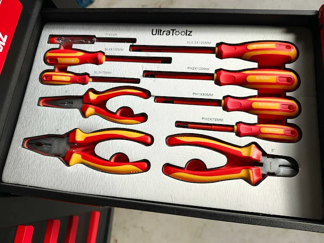 Ultra tools - 2026 - 12/11 met powertools - gereedschapswagen - afbeelding 14 van  26