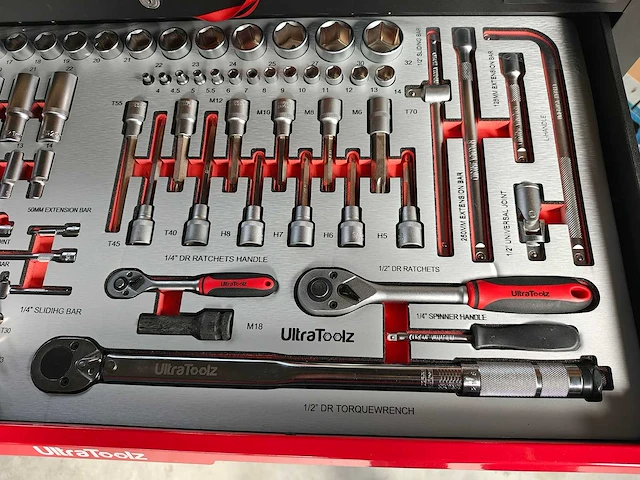 Ultra tools - 2026 - 12/11 met powertools - gereedschapswagen - afbeelding 22 van  26