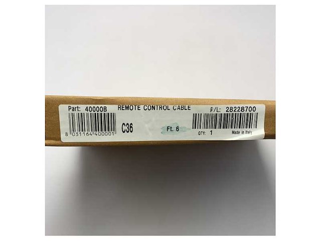 Ultraflex c36 engine control cable - 40008b - afbeelding 5 van  5