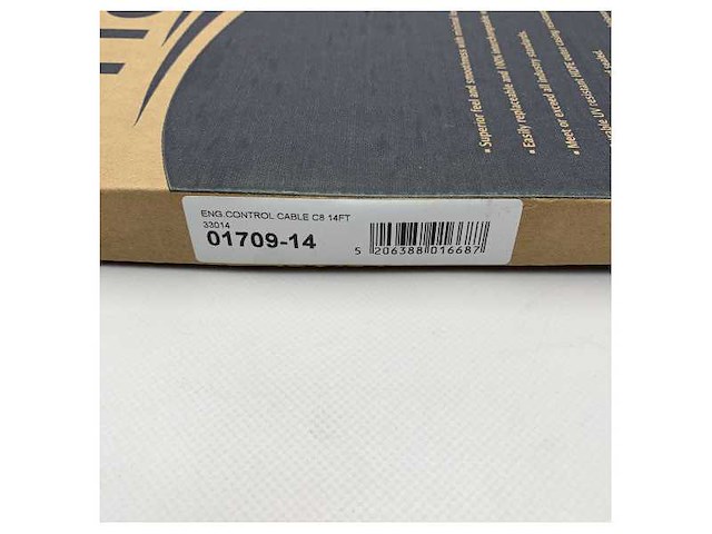 Ultraflex c5 motorbedieningskabel - 30161c de ultraflex c5 motorbedieningskabel (30161c) levert superieure prestaties en duurzaamheid voor uw boot. deze kabel is speciaal ontworpen voor naadloze integratie met diverse scheepsmotoren en garandeert een soep - afbeelding 3 van  4