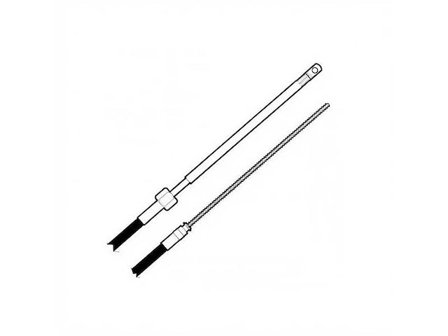 Ultraflex mechanical engine steering cable m66 - 21 ft - afbeelding 1 van  3