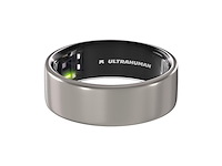 Ultrahuman ring air - smartring - maat 6 - raw titanium - afbeelding 1 van  4