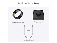 Ultrahuman ring air smart ring mat grijs maat 8 - afbeelding 1 van  4