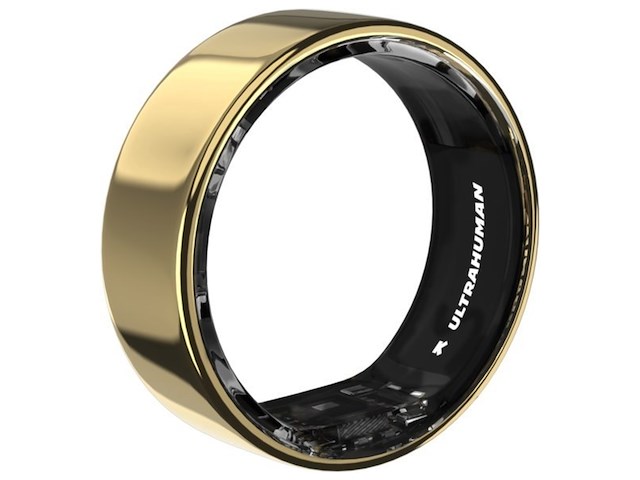 Ultrahuman ring air smart ring slaap & fitnesstracker goud maat 6 - afbeelding 1 van  3