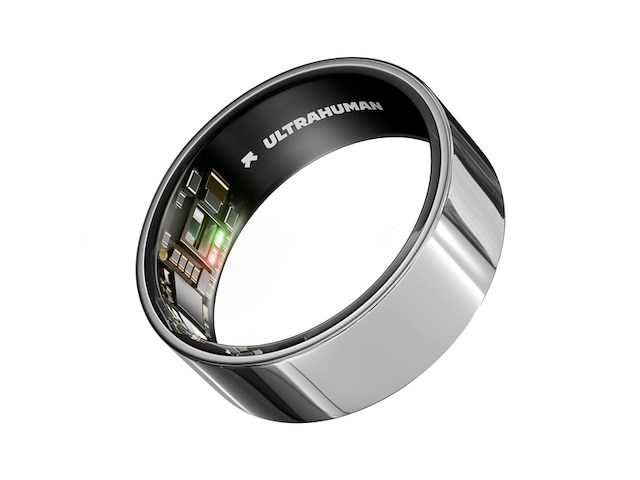 Ultrahuman smart ring zilver maat 14 - afbeelding 1 van  6