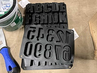 Ultrament bastel beton betonpasta met lettermal - afbeelding 3 van  3