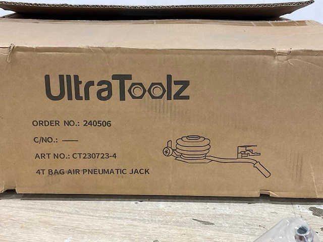 Ultratoolz - pneumatische krik 4 ton - afbeelding 1 van  7