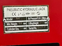 Ultratoolz pneumatische hydraulische krik 60t - afbeelding 8 van  8