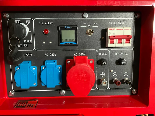 Ultratoolz tp6500dgs/3 stroomgenerator - afbeelding 9 van  14