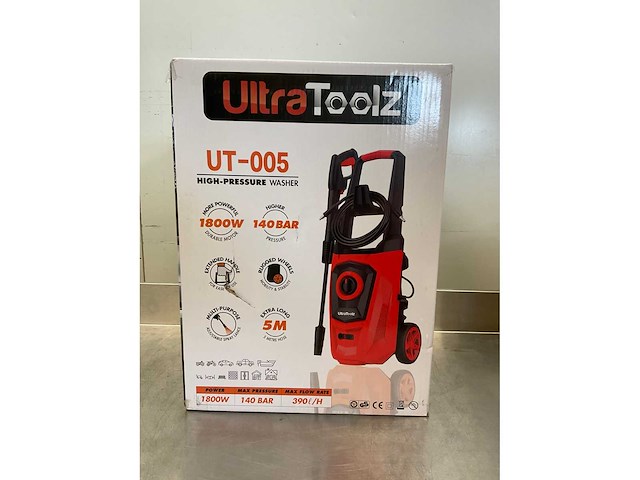 Ultratoolz ut-005 hogedrukreiniger 1800 w - afbeelding 4 van  5
