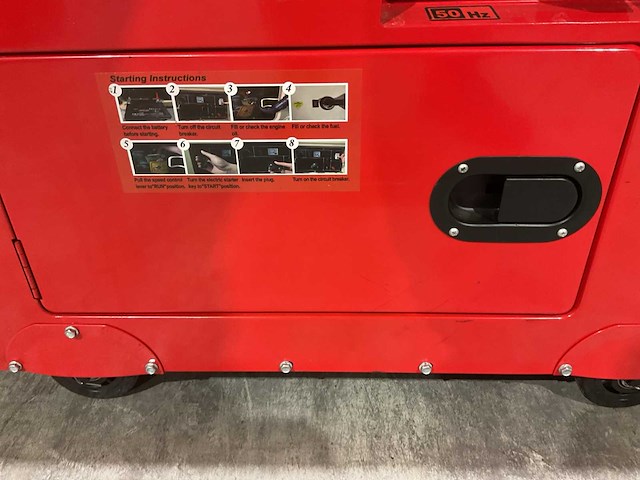 Ultratoolz ut-dg5000w 191519 stroomgenerator - afbeelding 8 van  12