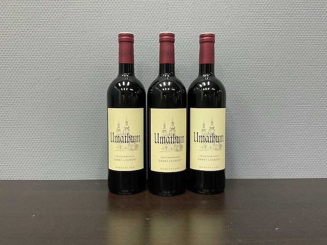 Umathum frauenkirchner sankt laurent 2021 (3x) - afbeelding 1 van  3