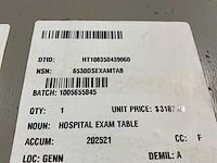 Umfmedical 4070 examination table - afbeelding 7 van  7