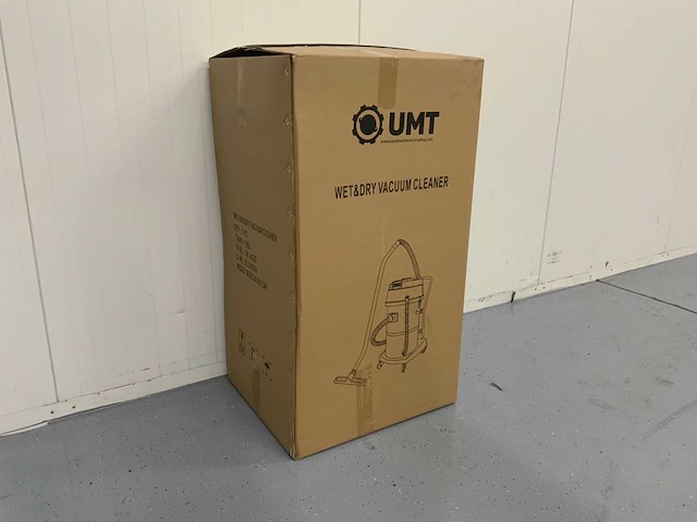 Umt - 100l 3000watt - industriële stofzuiger nat/droog - 3 motoren a 1000w - per motor aan te zetten - afbeelding 2 van  12